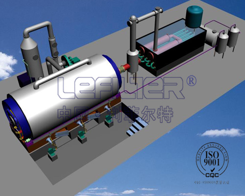 利菲爾特 廢輪胎環(huán)保煉油設備